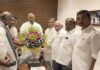 ಎಐಸಿಸಿ ಅಧ್ಯಕ್ಷರಾದ ಶ್ರೀ ಮಲ್ಲಿಕಾರ್ಜುನ ಖರ್ಗೆ ಅವರನ್ನು ಭೇಟಿ ಮಾಡಿದ ಮಾದಿಗ ಸಮುದಾಯ ಮುಖಂಡರು.